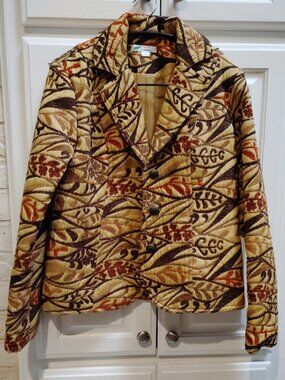Erin London Embroidered Jacket sz S